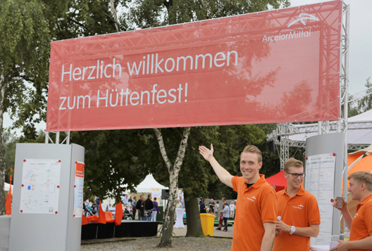 Hüttenfest von ArcelorMittal Bremen